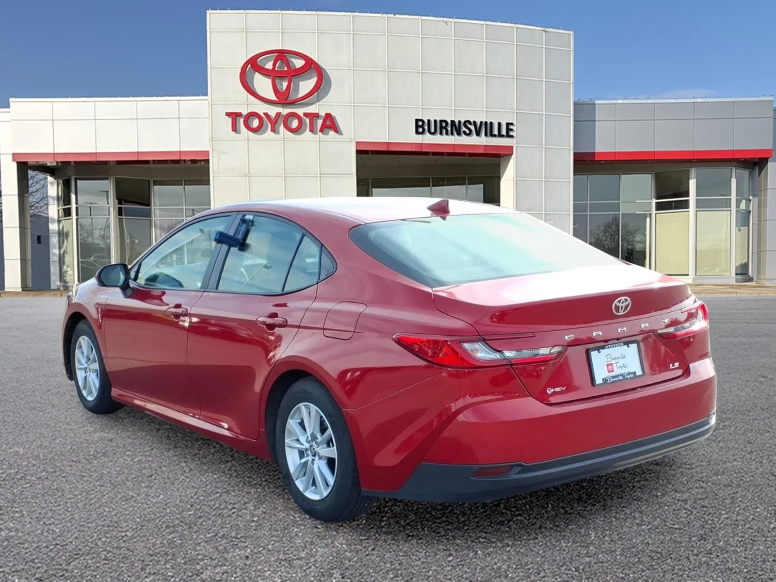 Certified Used 2025 Red Toyota LE image 6