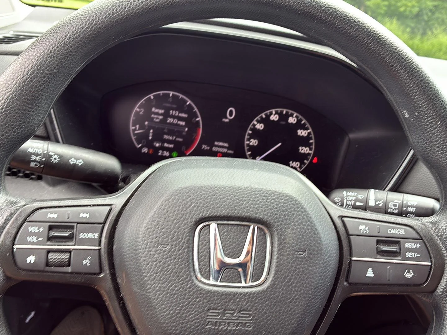 Used 2024 Canyon River Blue Metallic Honda EX image 6