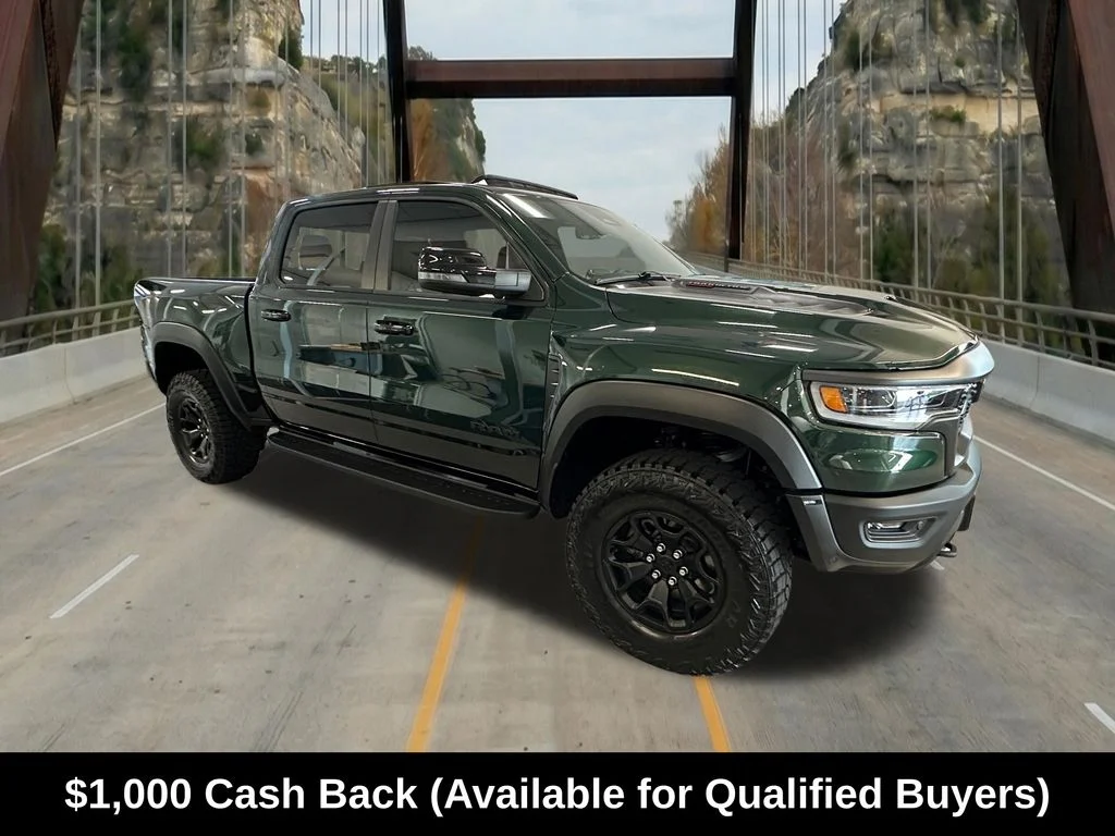 New 2026 Serrano-Green Metallic Exterior Paint RAM RHO image 1