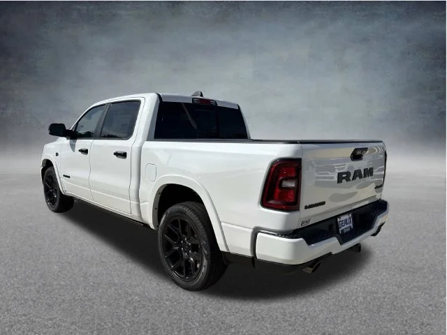 New 2027 Bright White Clear-Coat Exterior Paint RAM Laramie image 15