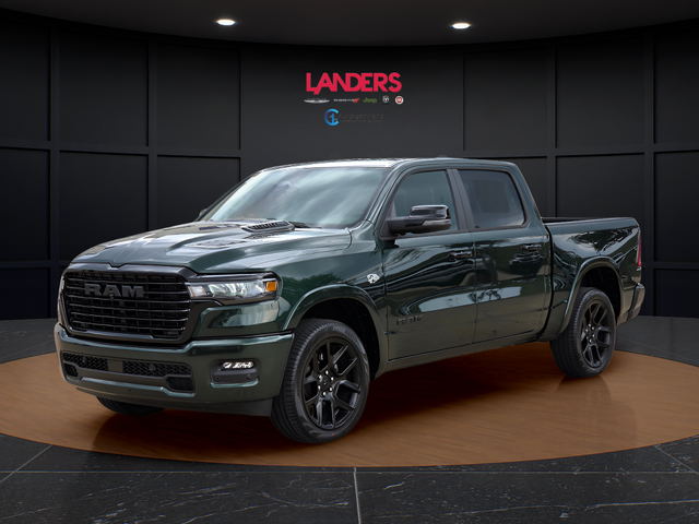 New 2026 Serrano-Green Metallic Exterior Paint RAM Laramie image 1