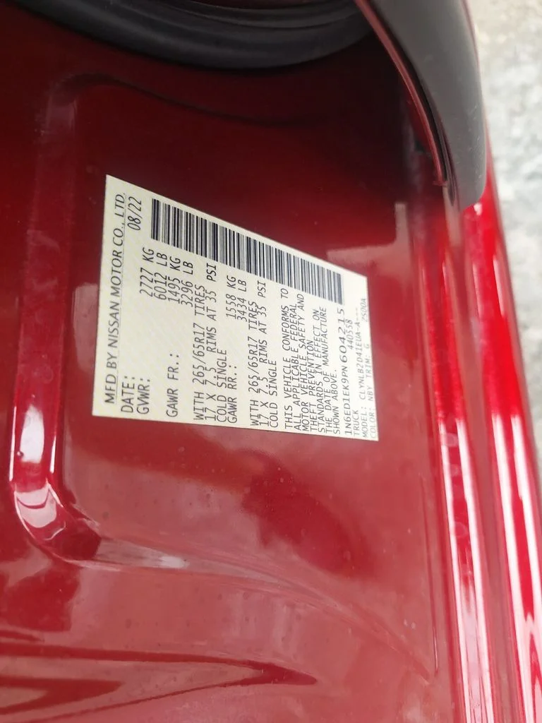 Used 2023 Red Nissan SV image 32