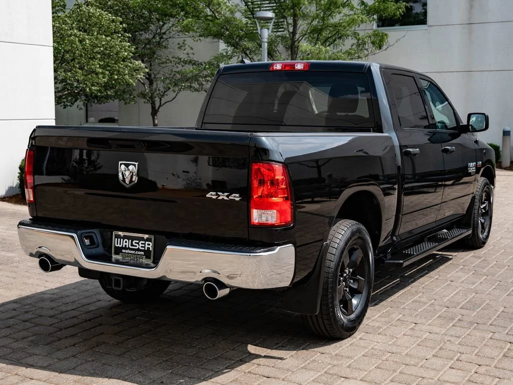 Used 2023 Diamond Black Crystal Pearlcoat Ram Tradesman image 10