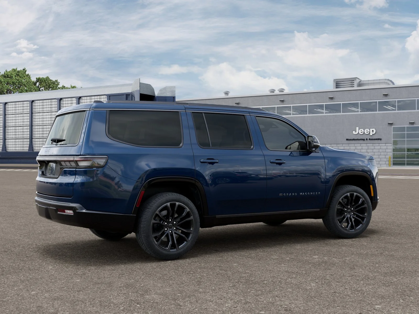 New 2026 Fathom Blue Pearl-Coat Exterior Paint (Late Availability) Jeep Grand Wagoneer image 2