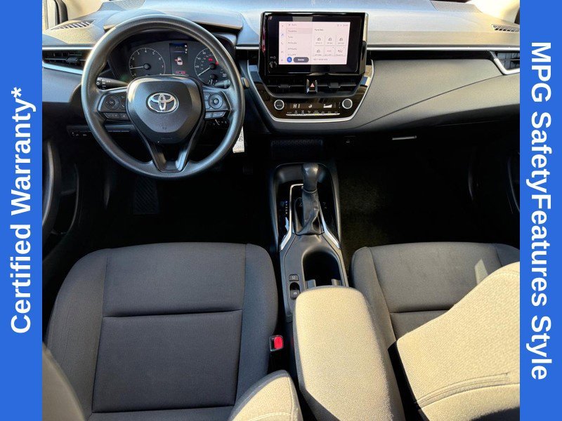 Certified Used 2024 CLASSIC SILVER METALLIC Toyota LE image 13