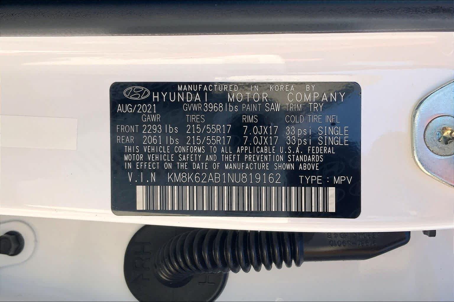 Used 2022 Lunar White Hyundai SEL image 36