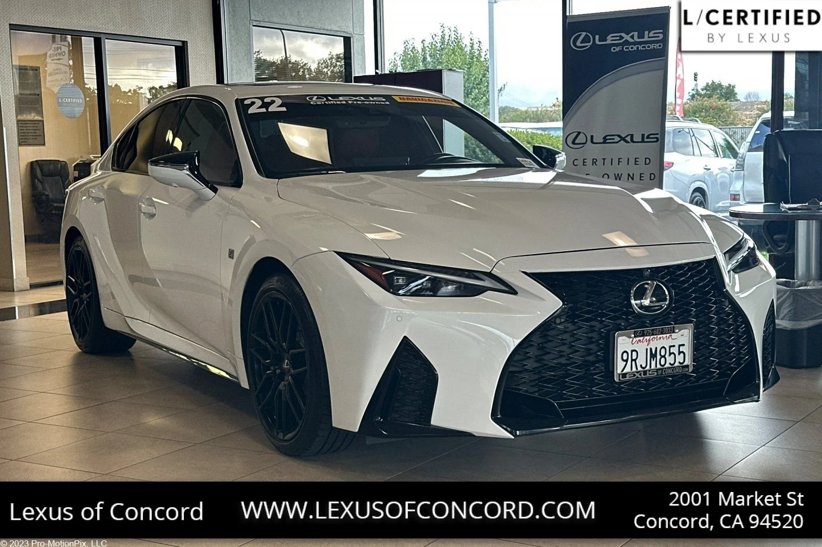 Certified Used 2023 ULTRA WHITE Lexus 500 F SPORT Performance Premium image 1