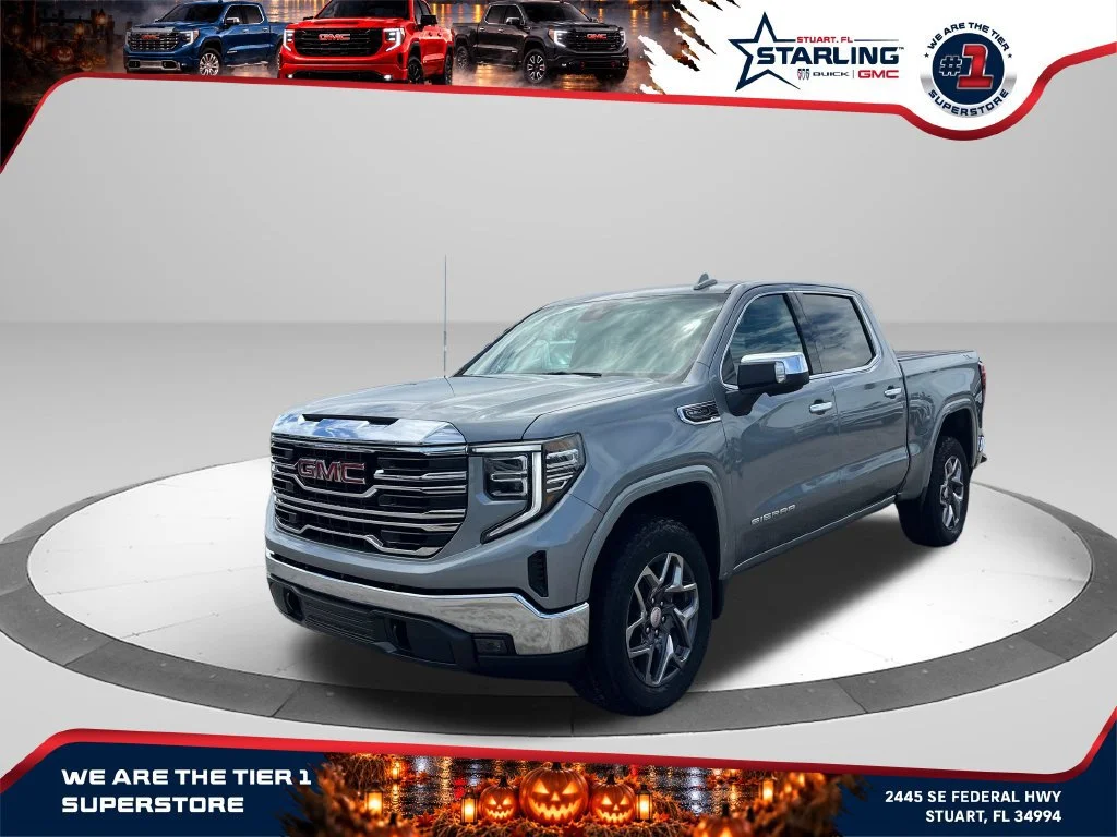 New 2026 Sterling Metallic GMC SLT image 1