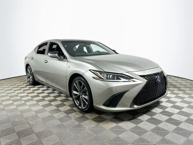 Certified Used 2021 Silver Lexus 350 F Sport image 1