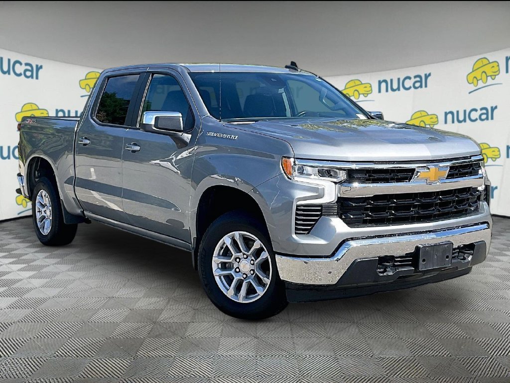 Sterling Gray Metallic 2023 Chevrolet Silverado 1500 Pickup Truck Four-Wheel Drive
