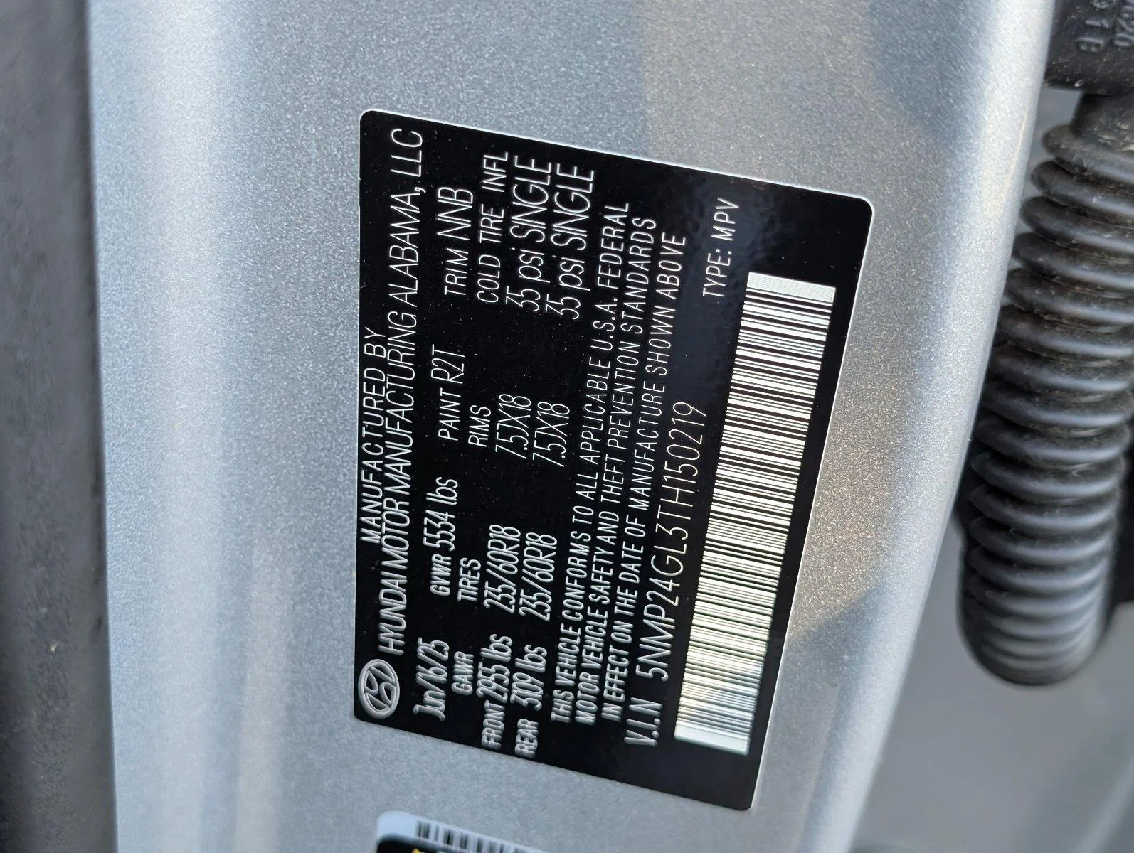 Used 2026 Shimmering Silver Hyundai SEL image 15