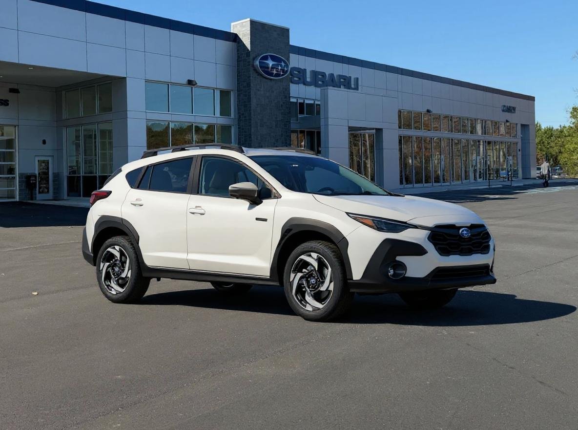 New 2026 CRYSTAL WHITE PEARL Subaru Limited Hybrid image 1