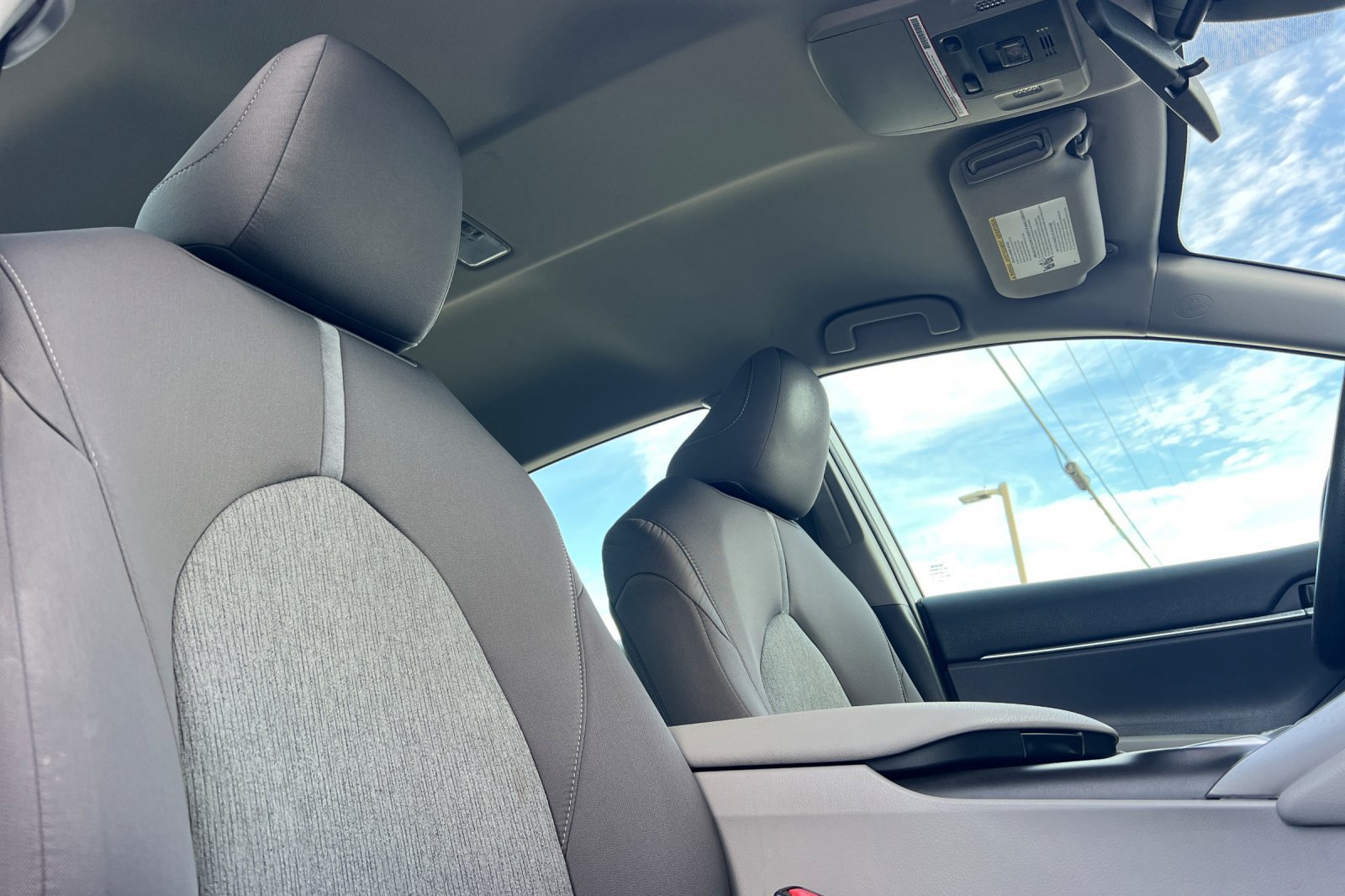Certified Used 2021 Super White Toyota Hybrid LE image 16