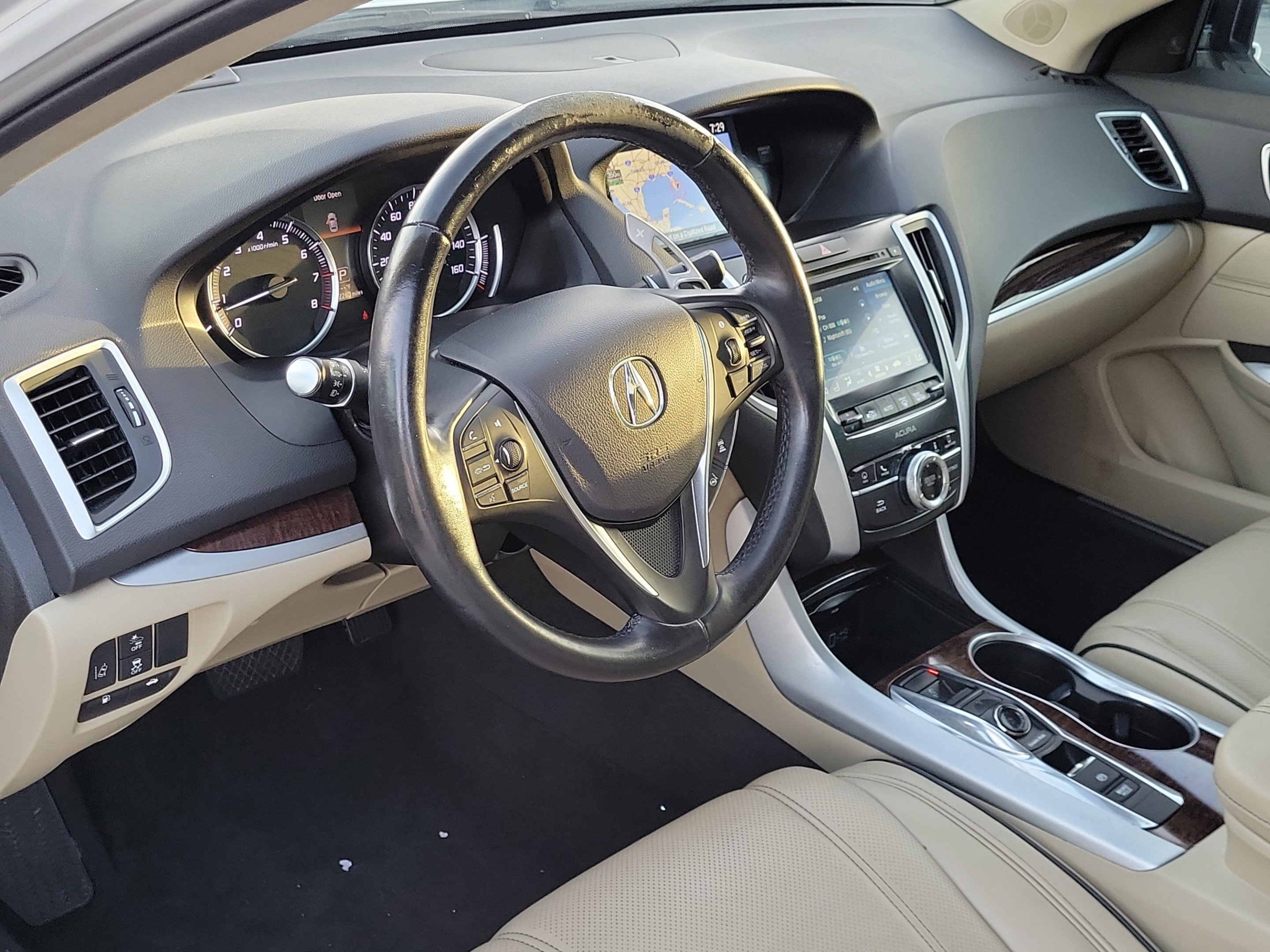 Used 2019 Platinum White Pearl Acura 3.5L Technology Pkg image 21