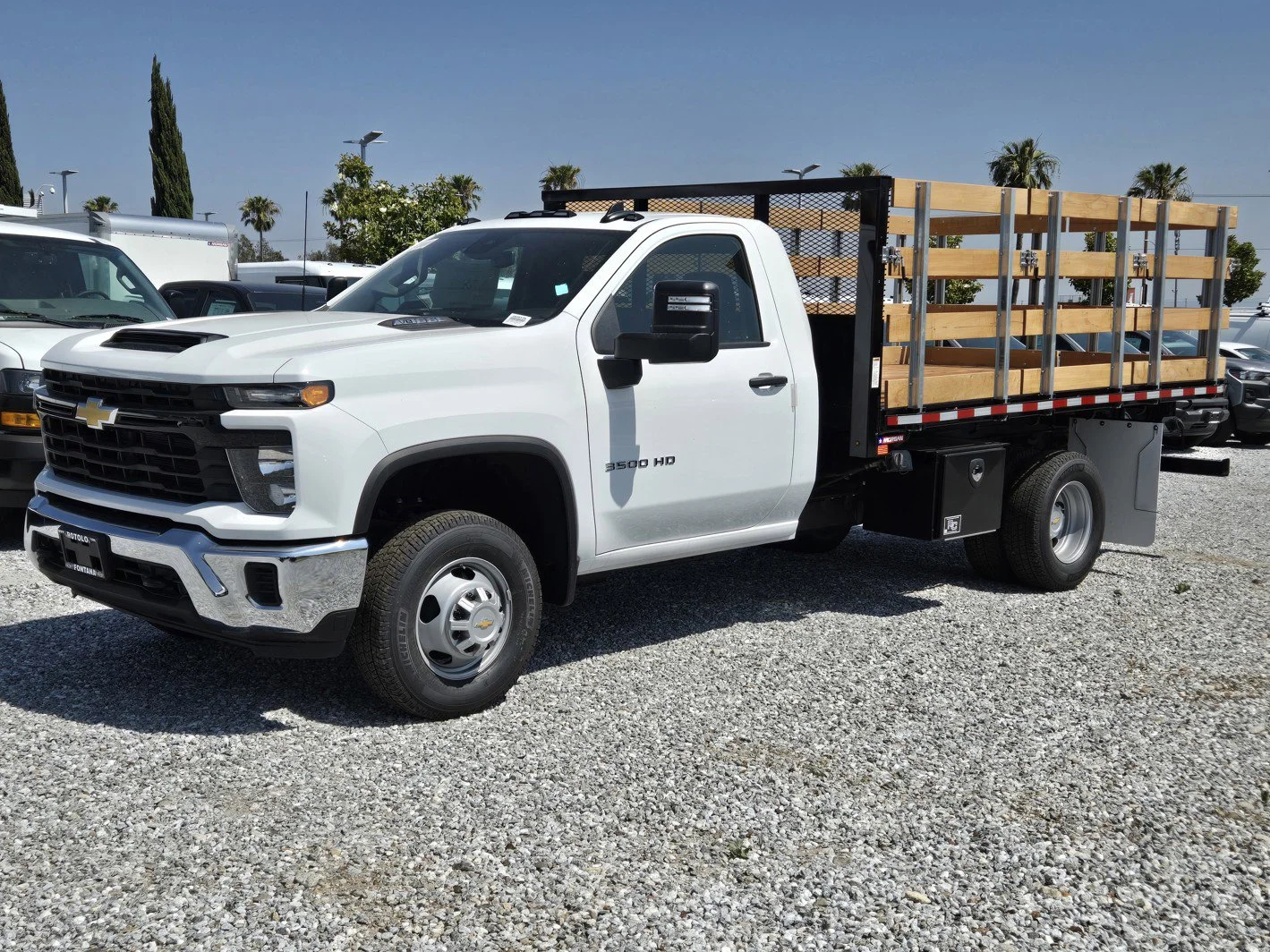 New 2026 Summit White Chevrolet Work Truck image 3