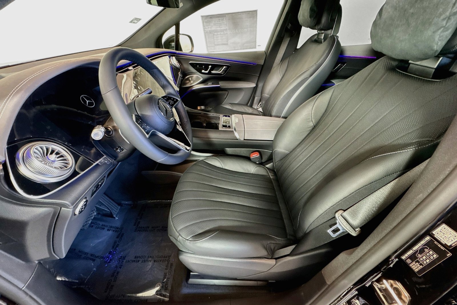 New 2026 Obsidian Black Metallic Mercedes-Benz EQS 400 image 18