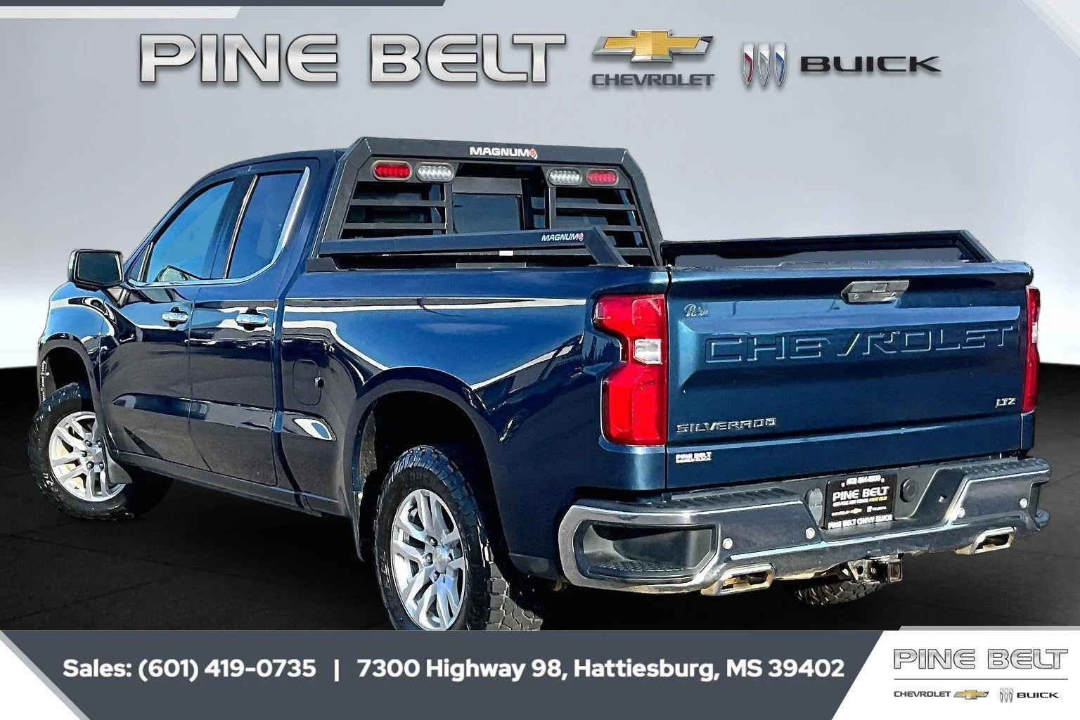 Used 2019 NORTHSKY BLUE METALLIC Chevrolet LTZ image 2