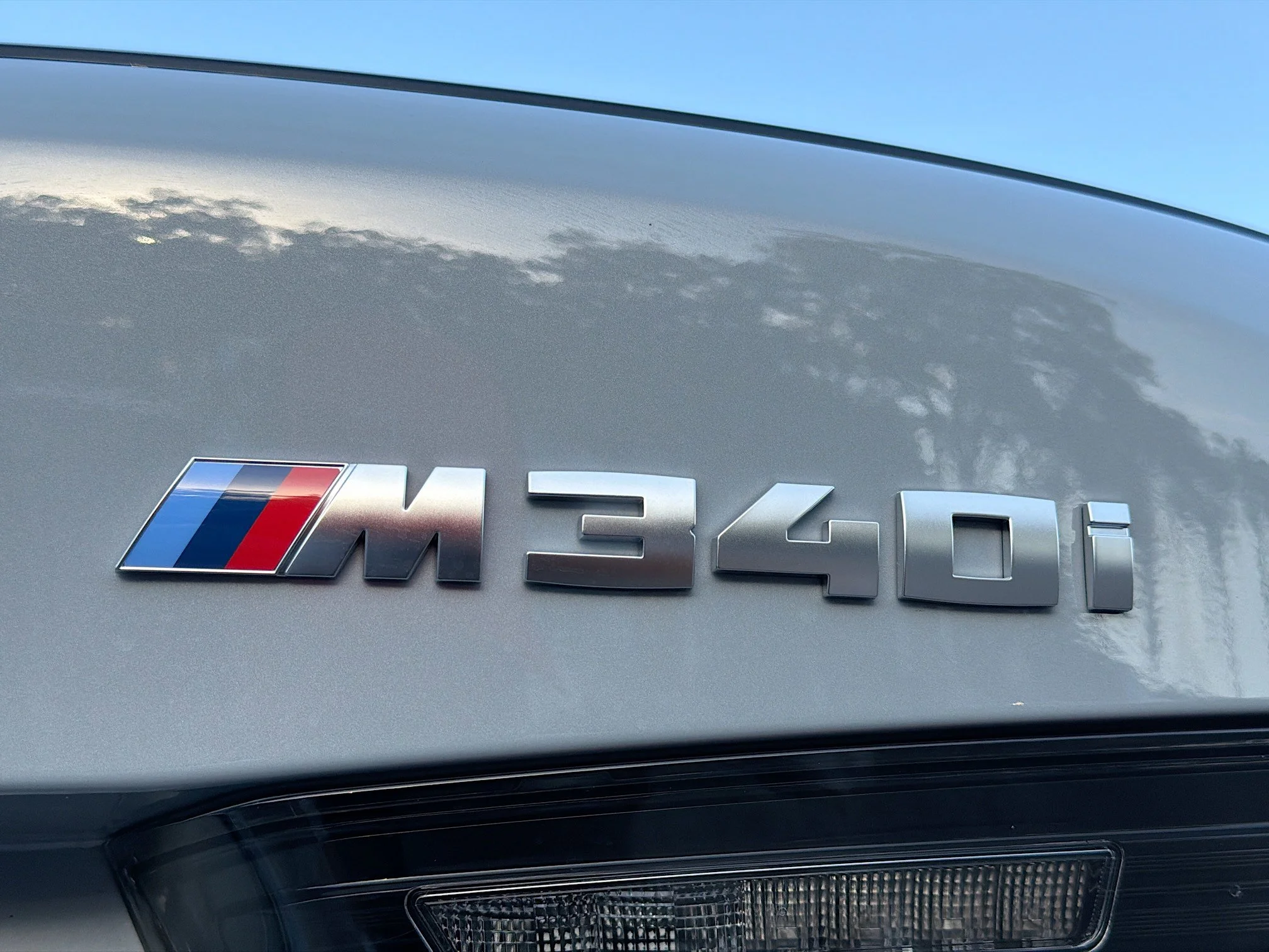 New 2026 Brooklyn Grey Metallic BMW M340i image 11