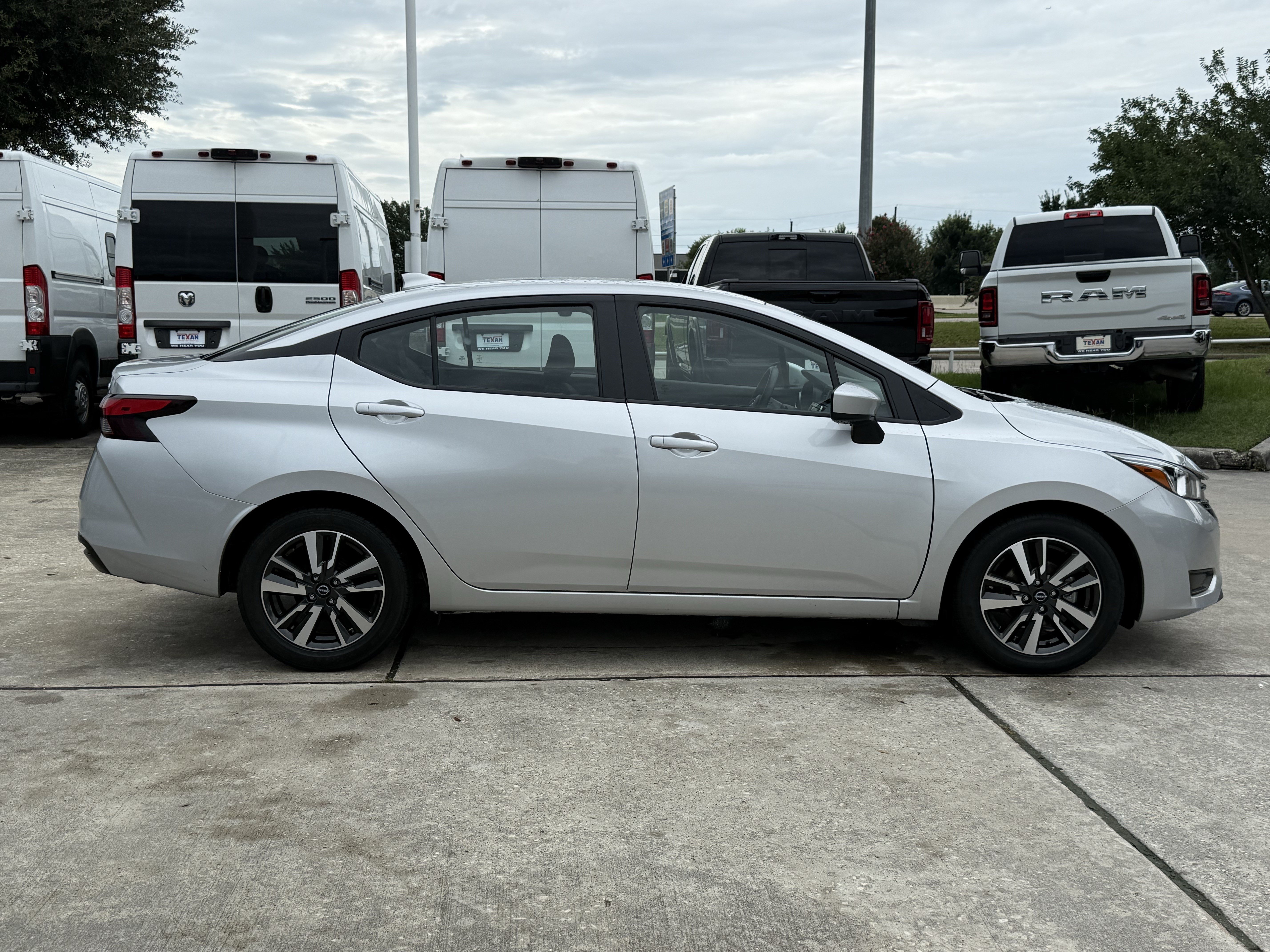 Used 2024 Brilliant Silver Metallic Nissan SV image 3