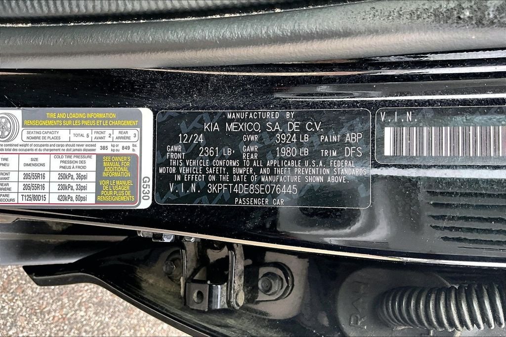 Used 2025 Black Kia LX image 35