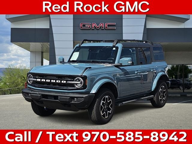 Used 2023 Blue Ford Outer Banks image 1