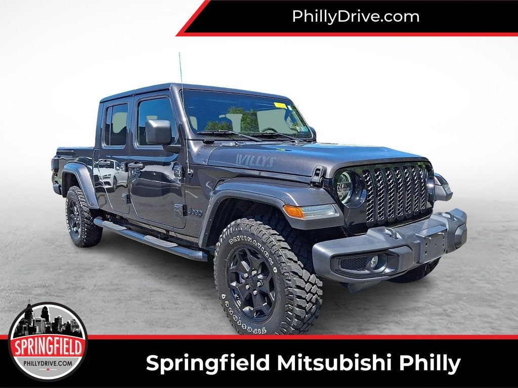 Used 2022 Gray Jeep Willys image 1