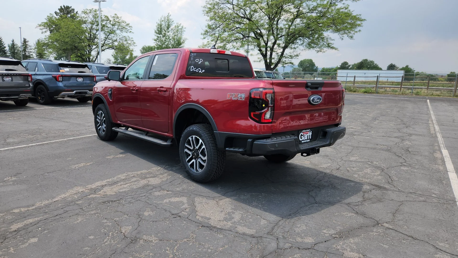 New 2026 Ruby Red Metallic Tinted Clearcoat Ford LARIAT image 5