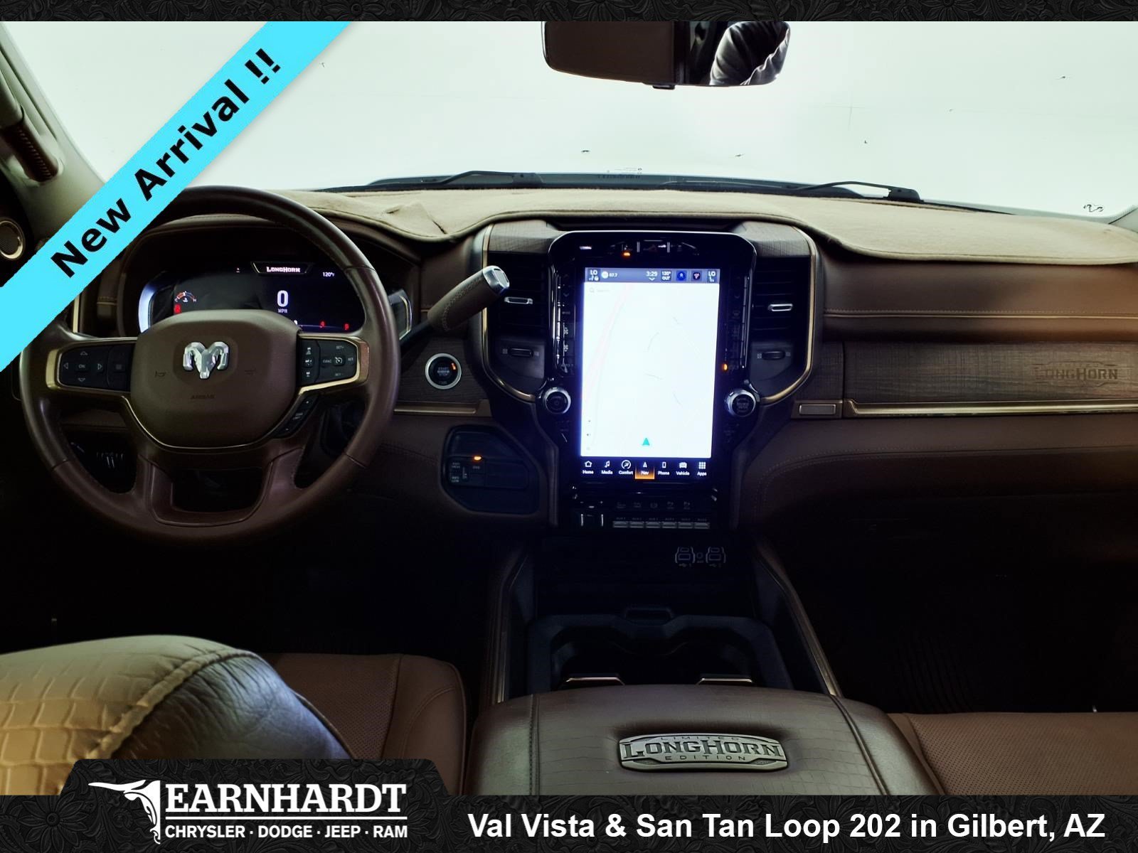 Used 2024 Bright White Clearcoat Ram Longhorn image 14