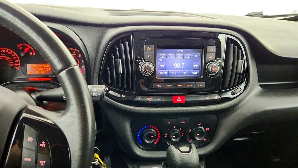Used 2018 Bright White Ram Tradesman SLT Van w/ ParkSense & Commercial Shelving image 17