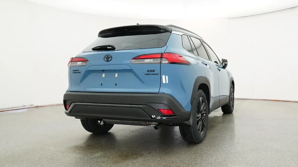New 2026 Cavalry Blue with Jet Black roof Toyota Hybrid XSE image 61