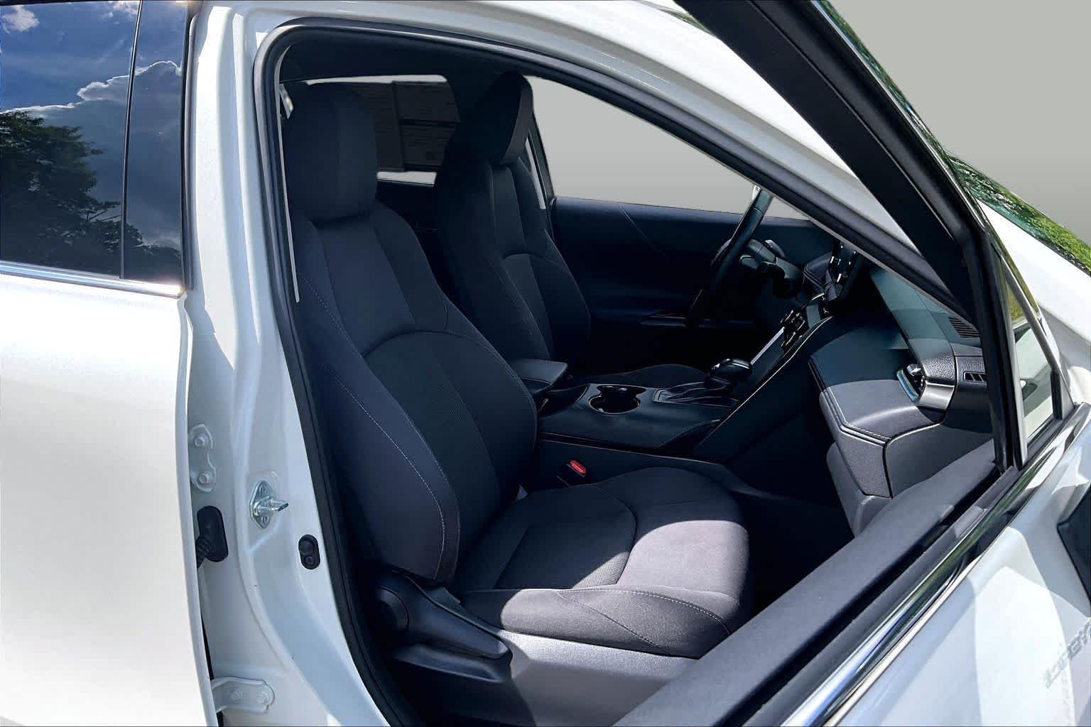 Certified Used 2021 Blizzard Pearl Toyota LE image 8