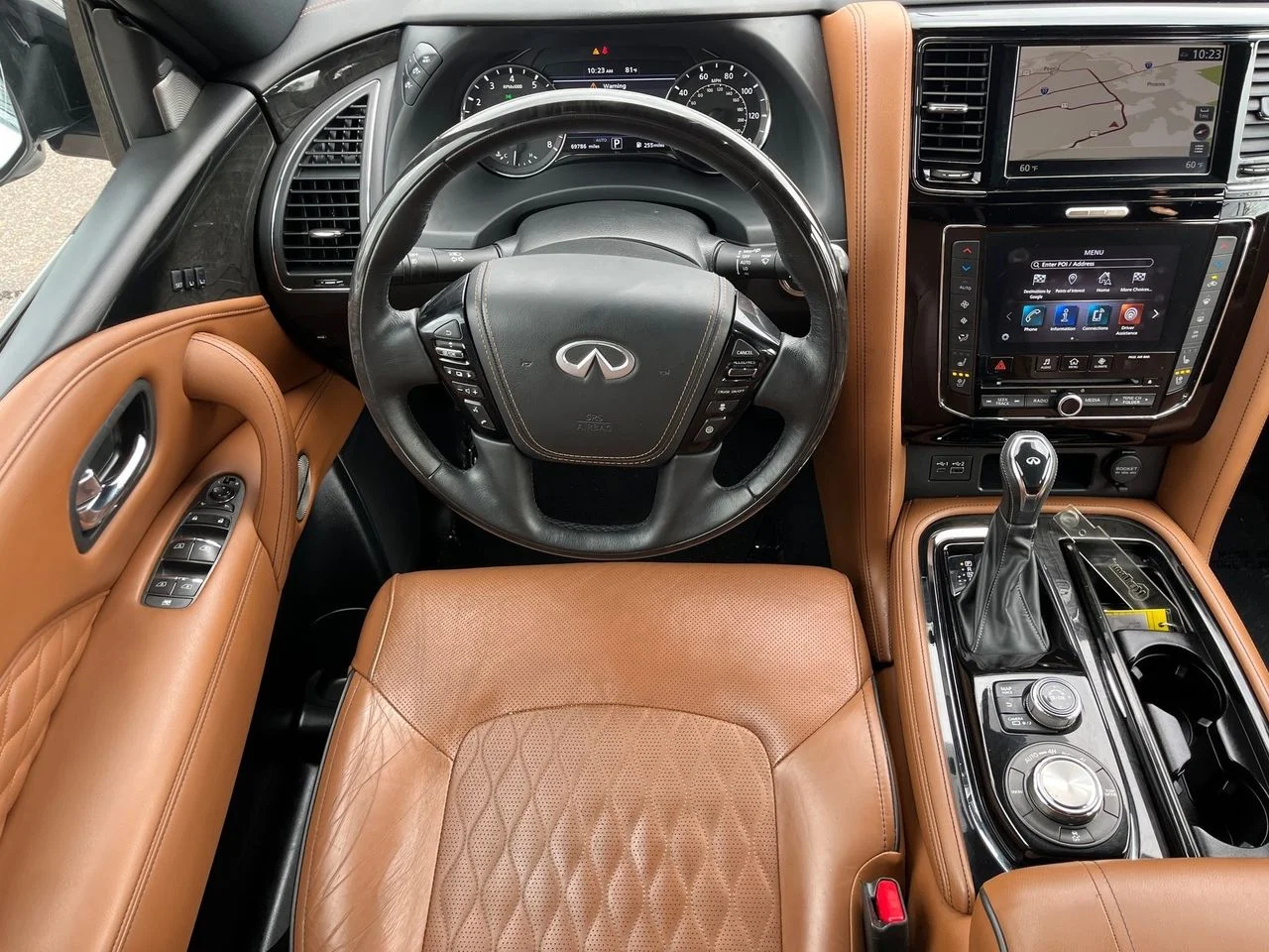 Certified Used 2021 Moonstone White INFINITI Sensory image 13