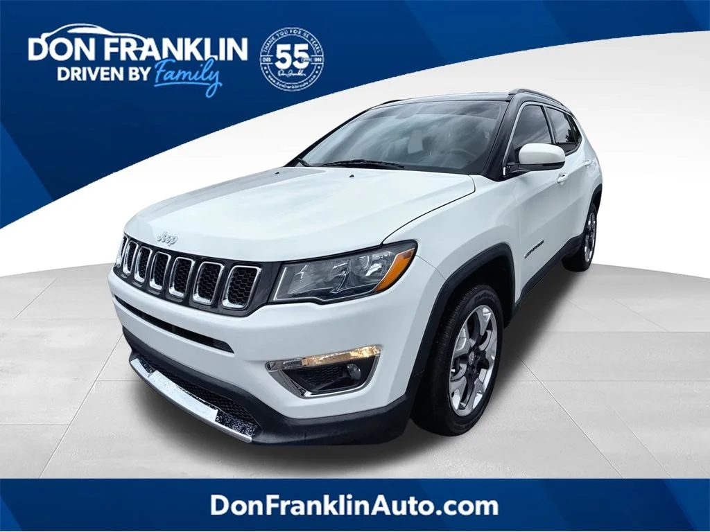Used 2019 White Jeep Limited image 1