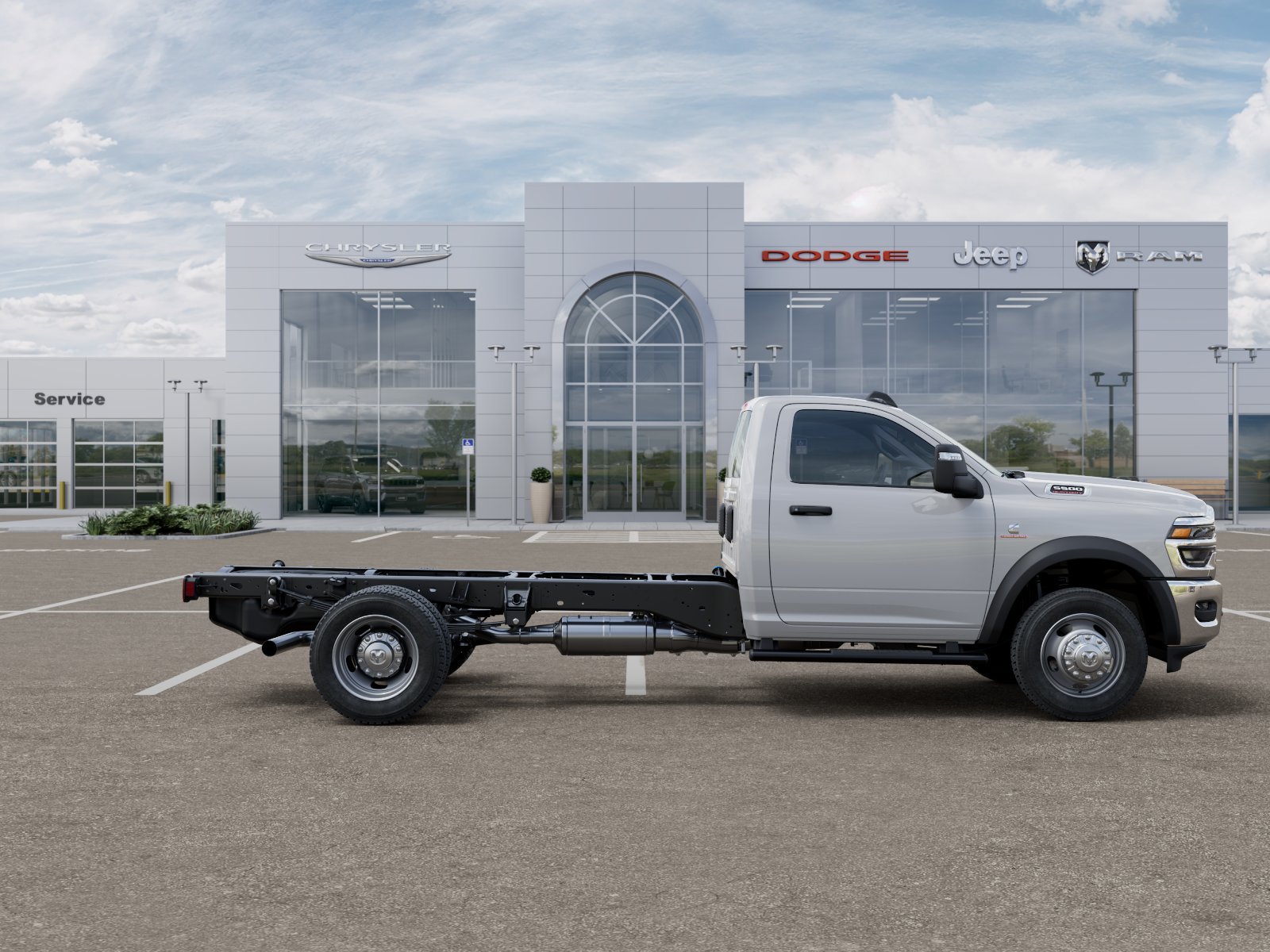 New 2025 Bright White Clearcoat RAM Tradesman image 14