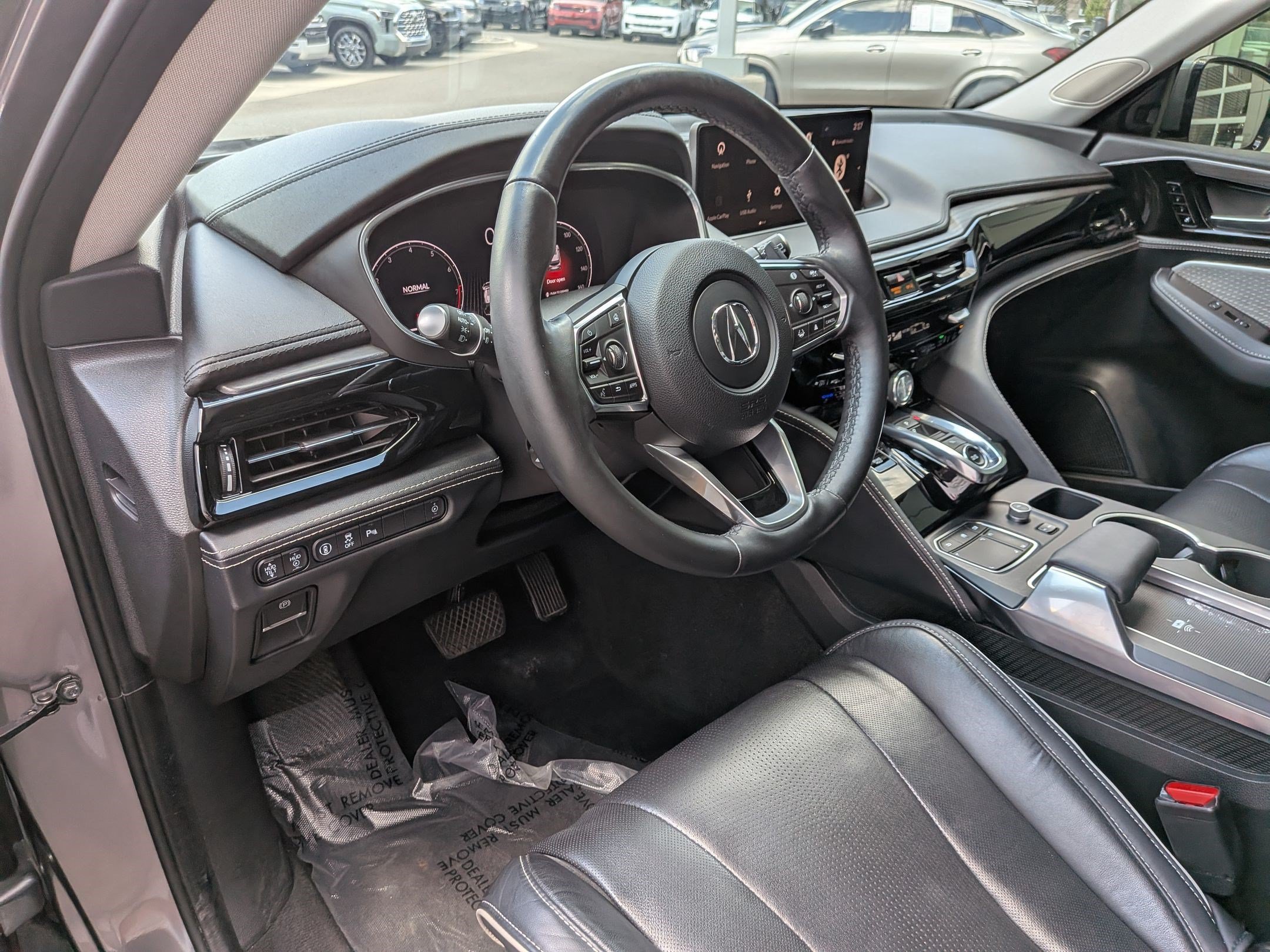 Used 2022 Liquid Carbon Metallic Acura w/Advance Package image 13