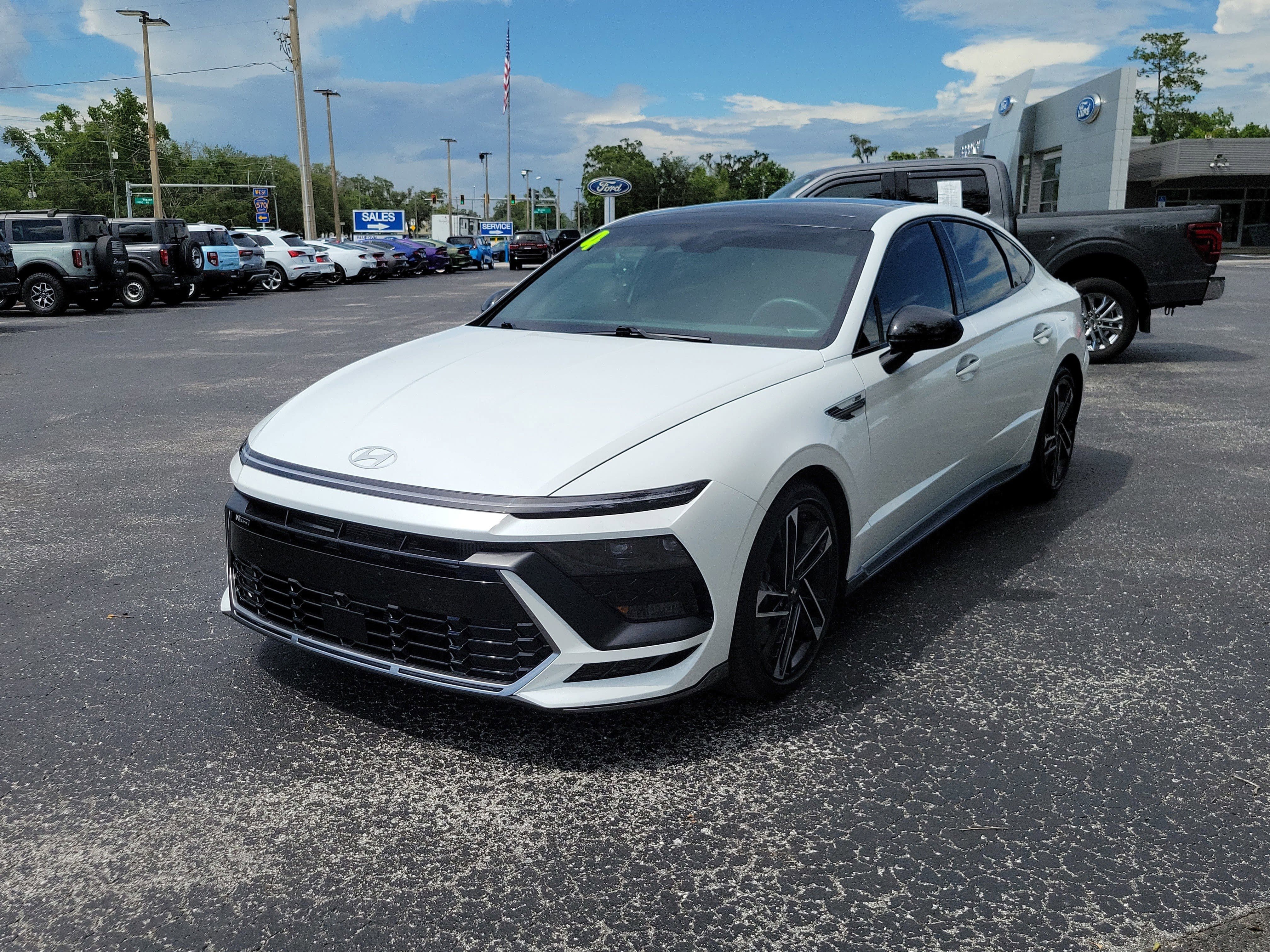 Used 2024 Serenity White Hyundai N Line image 11