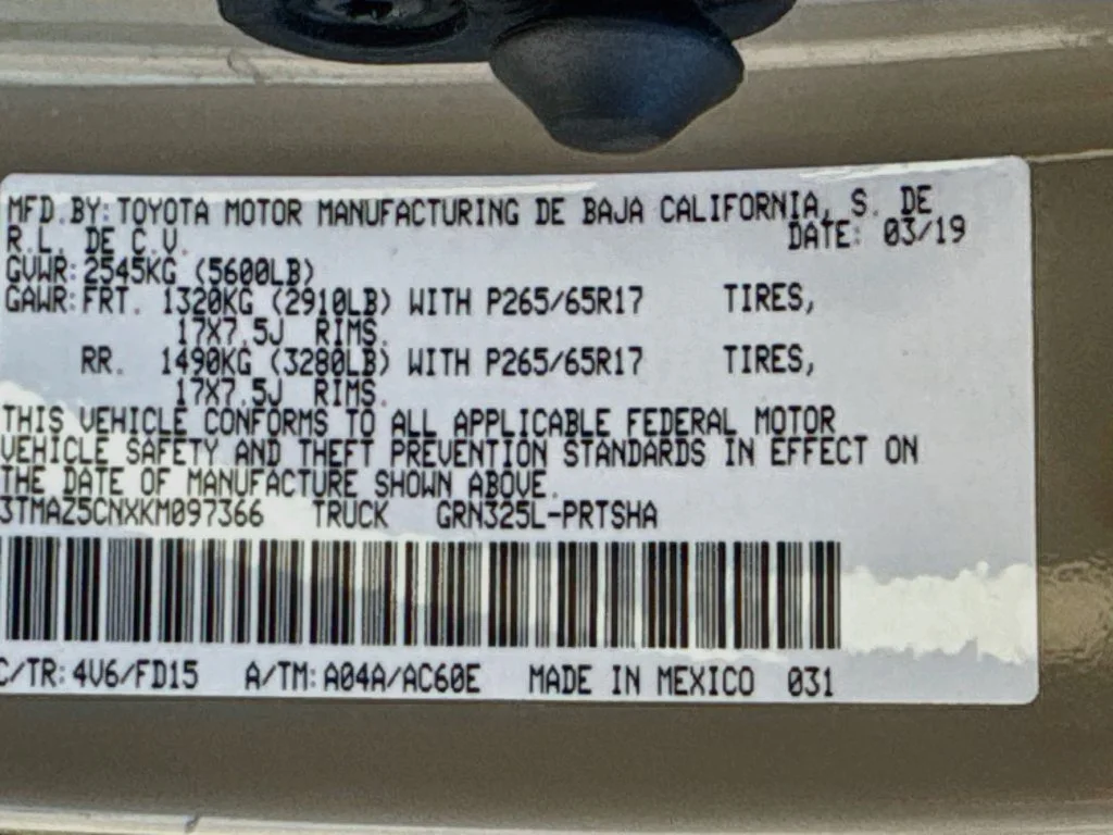 Used 2019 Beige Toyota TRD Sport image 38
