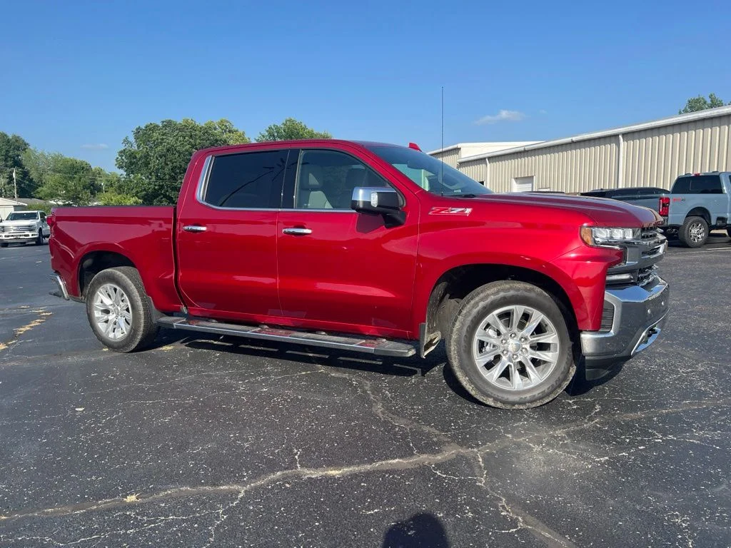 Used 2022 Cherry Red Tintcoat Chevrolet LTZ image 2