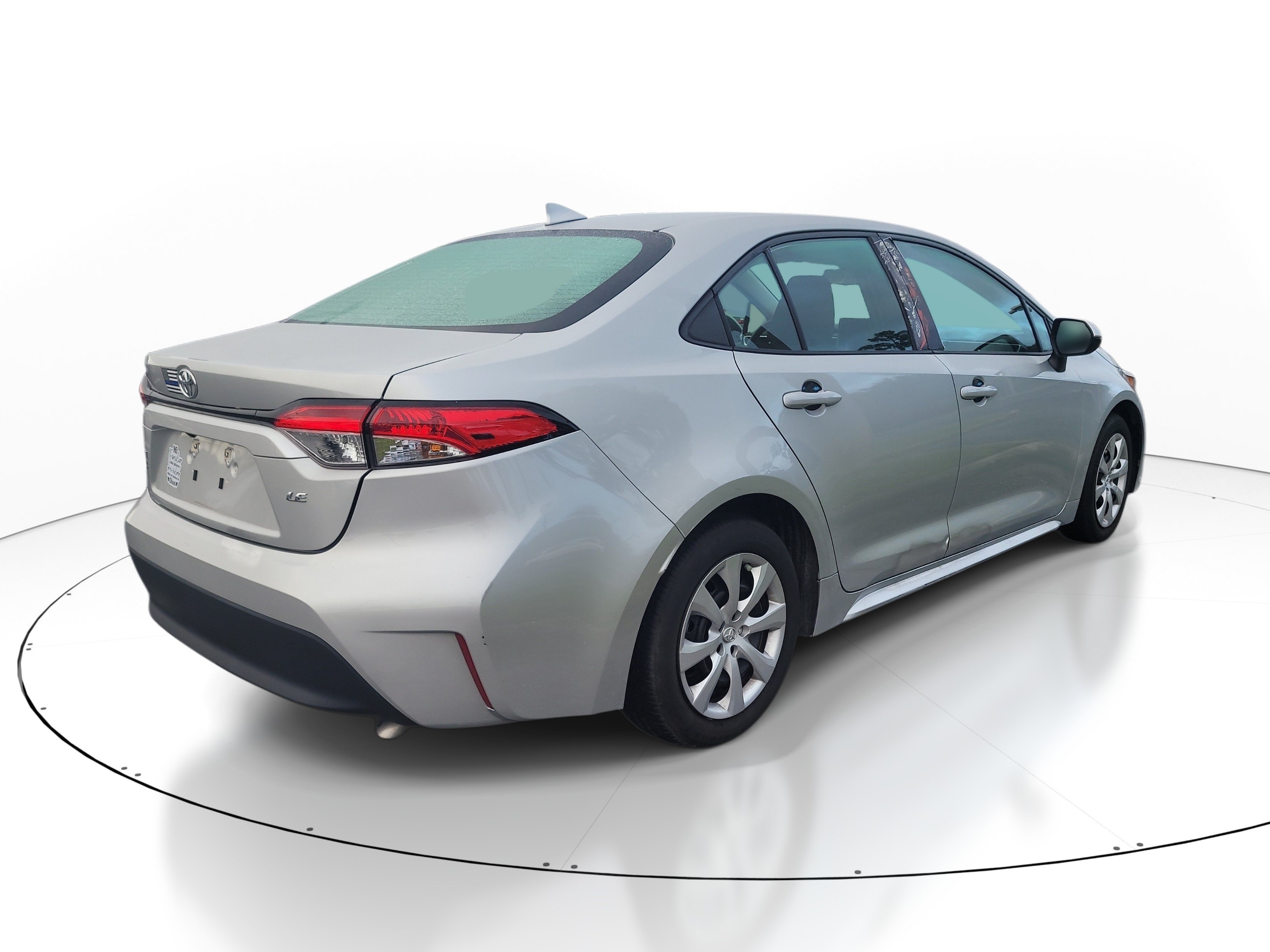 Used 2024 Classic Silver Metallic Toyota LE image 6