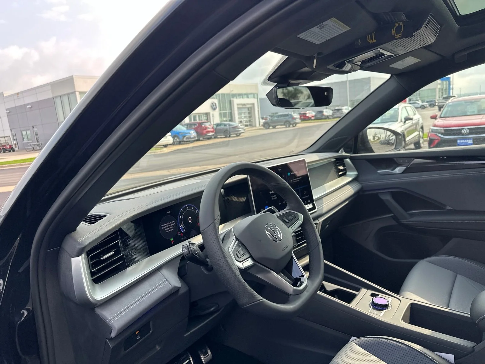 New 2026 Black Volkswagen 2.0T SE R-Line Black image 12