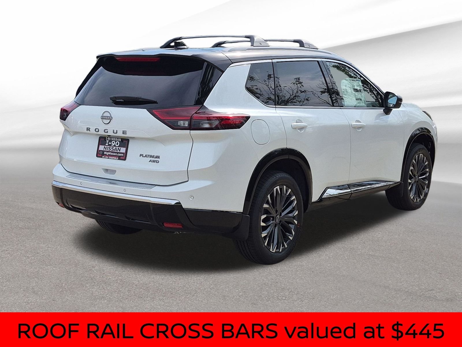 New 2026 Everest White Pearl TriCoat / Super Black Two-tone Nissan Platinum image 6