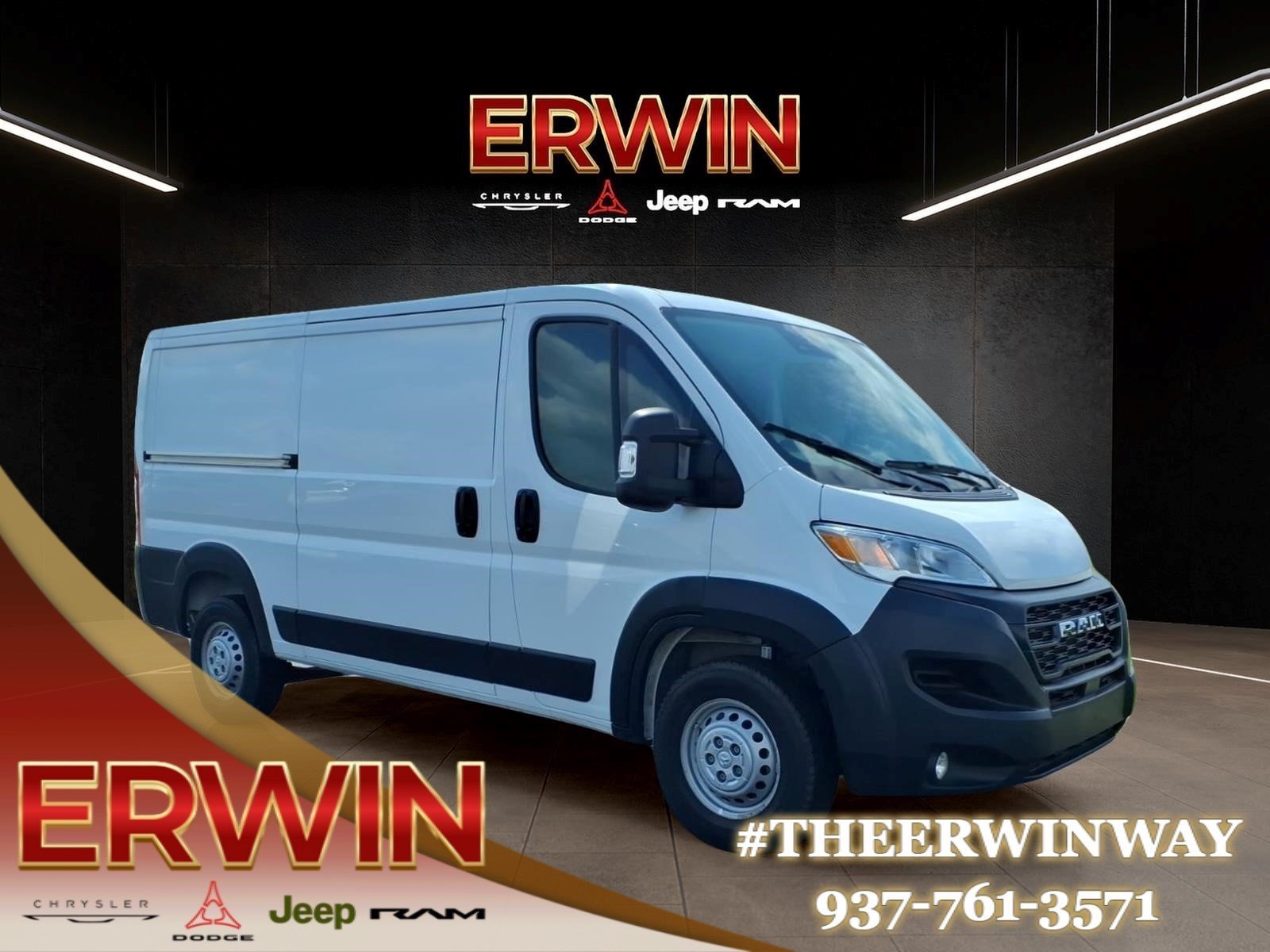 Used 2025 White Knuckle Clear Coat RAM Tradesman 2500 image 1