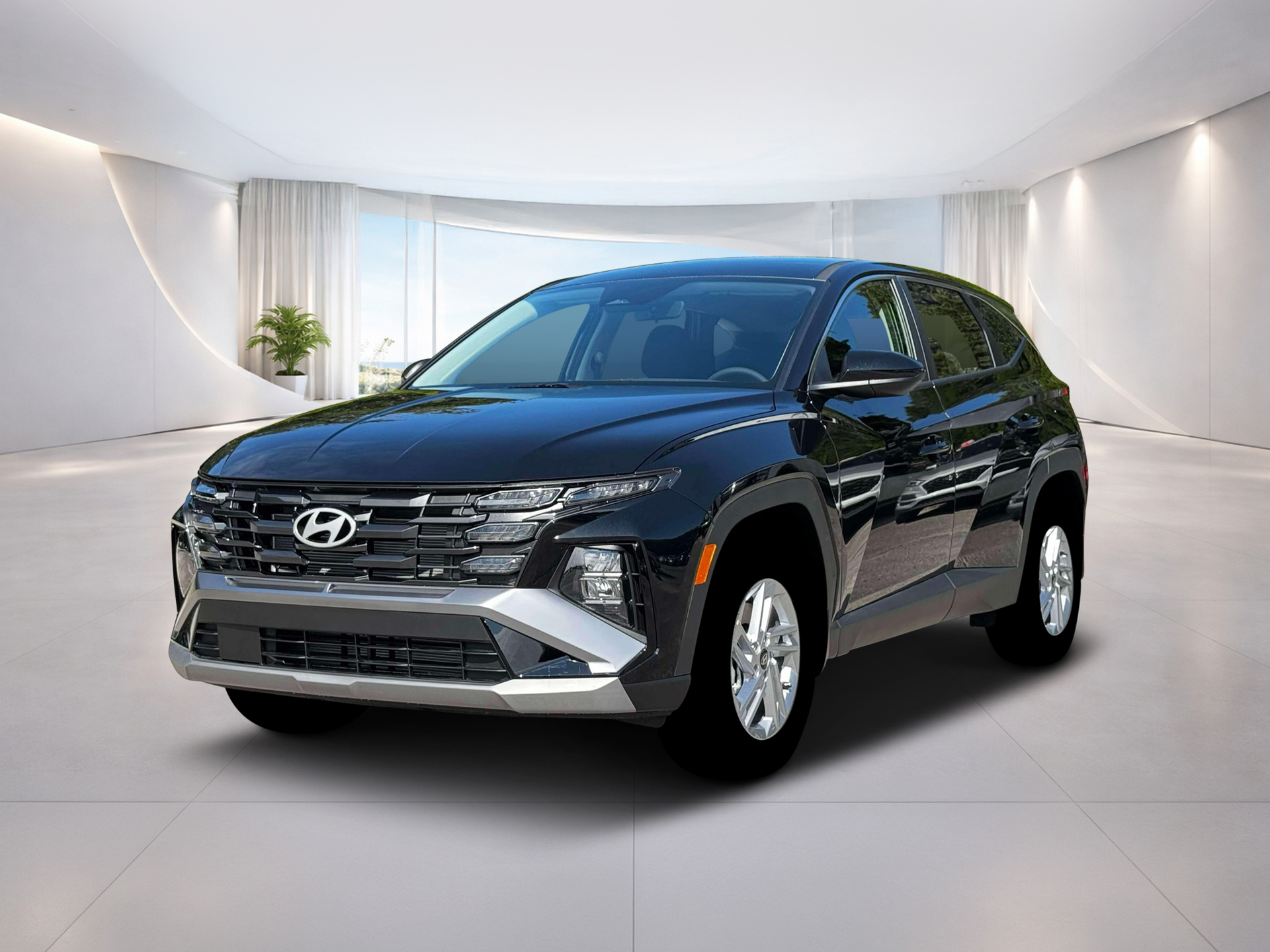 New 2026 Black Hyundai SE AWD image 1