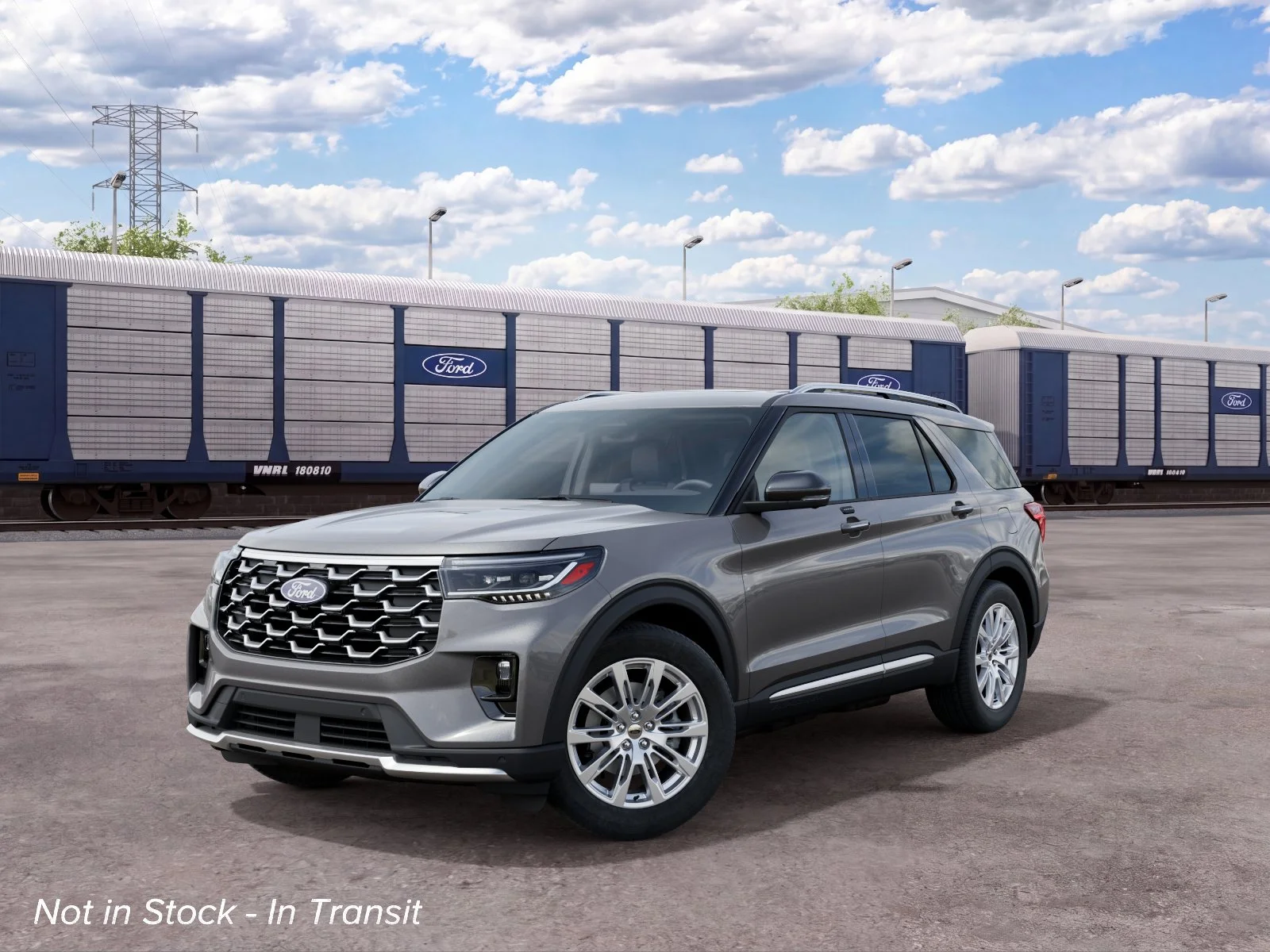 New 2027 Carbonized Gray Metallic Ford Platinum™ image 2