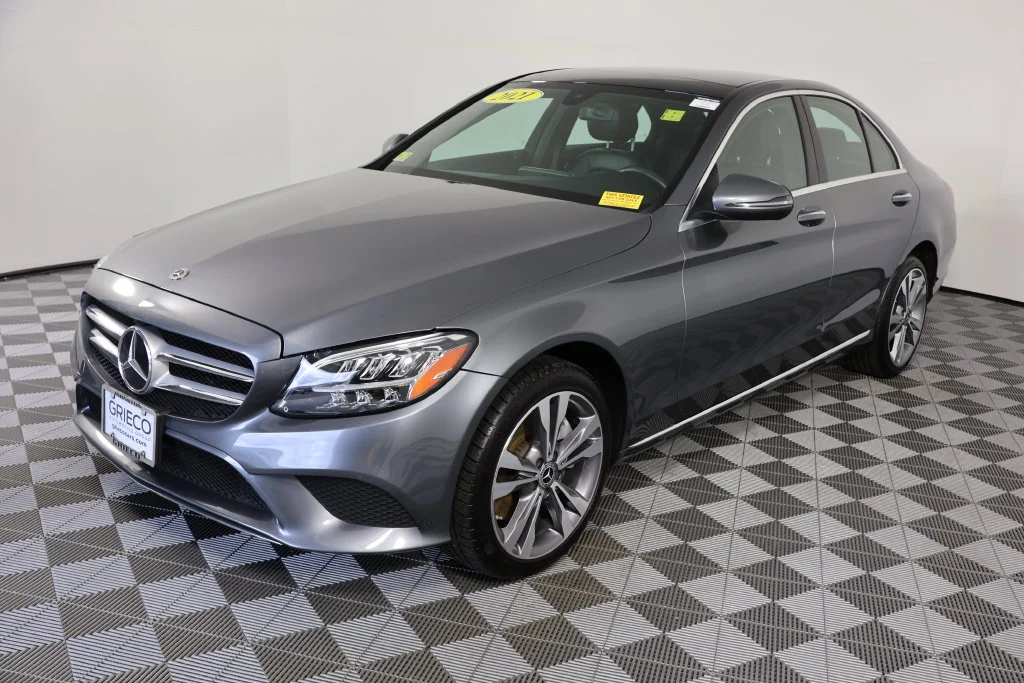 Used 2021 Selenite Gray Metallic Mercedes-Benz C 300 image 4