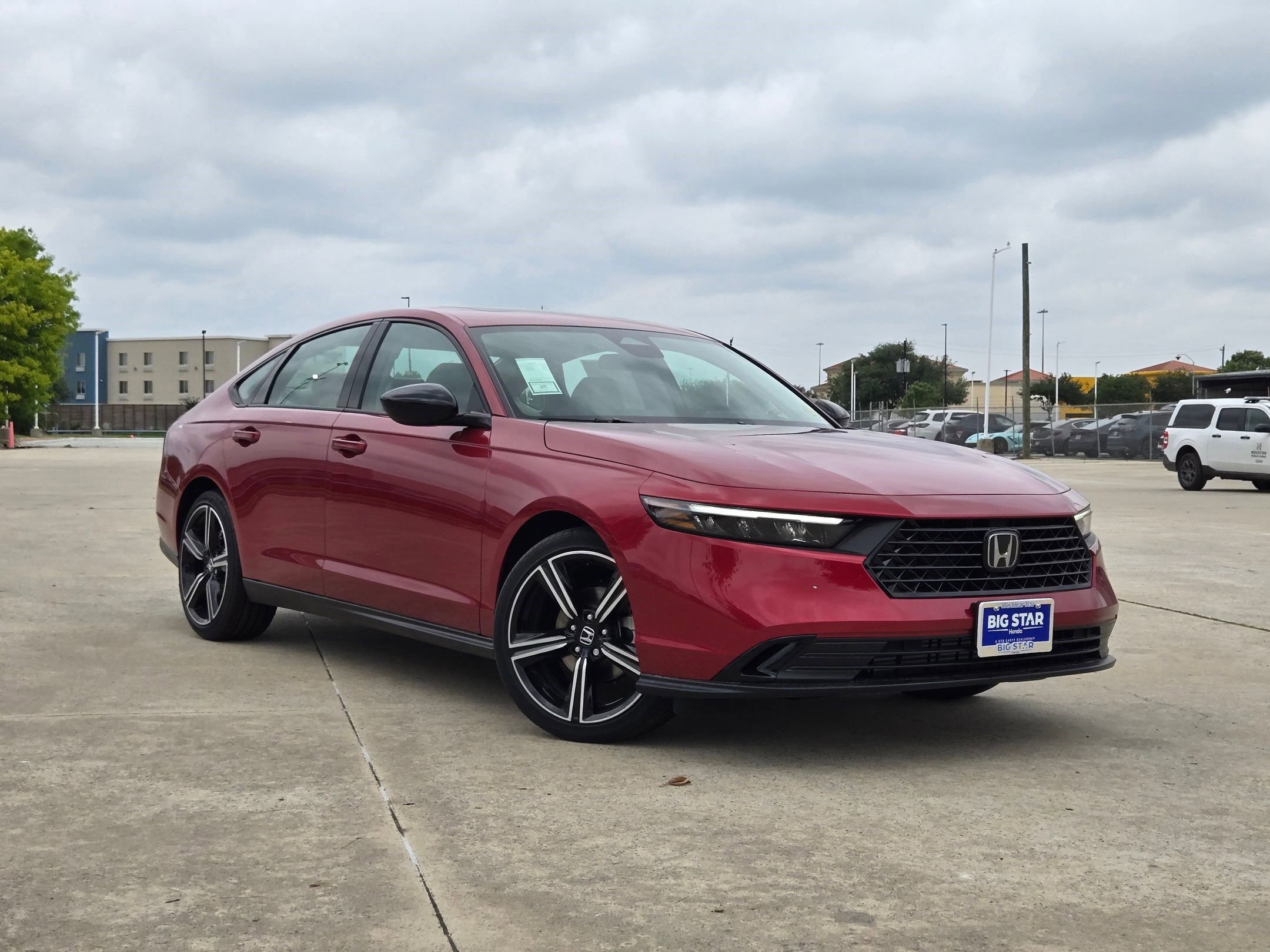 New 2026 Radiant Red Metallic Honda SE image 2
