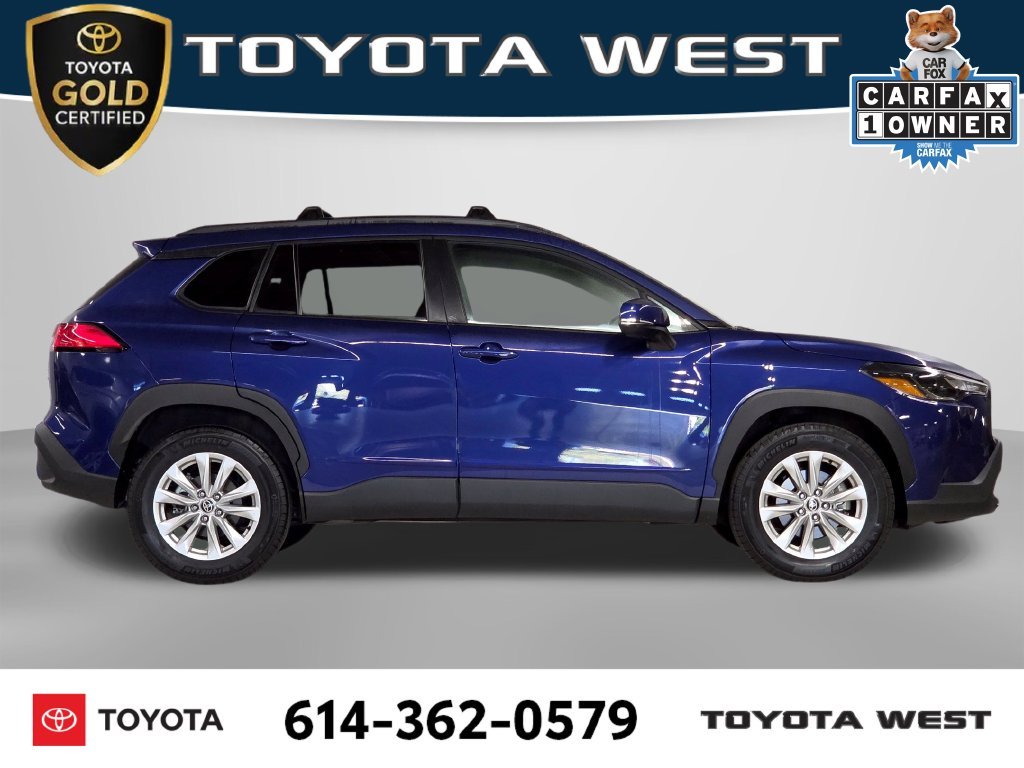 Certified Used 2023 Blue Toyota LE image 4