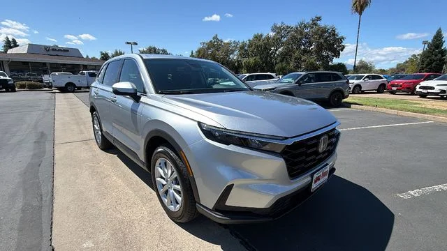 New 2026 Solar Silver Metallic Honda AWD EX image 2