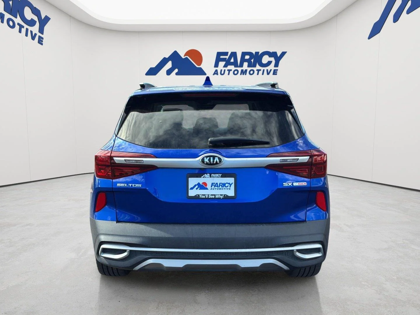 Used 2021 Neptune Blue Kia SX Turbo image 6