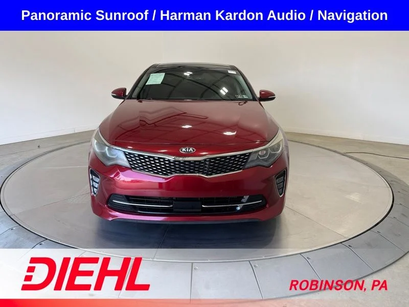 Used 2018 Kia Optima SX with VIN 5XXGW4L20JG190612 for sale in McKees Rocks, PA